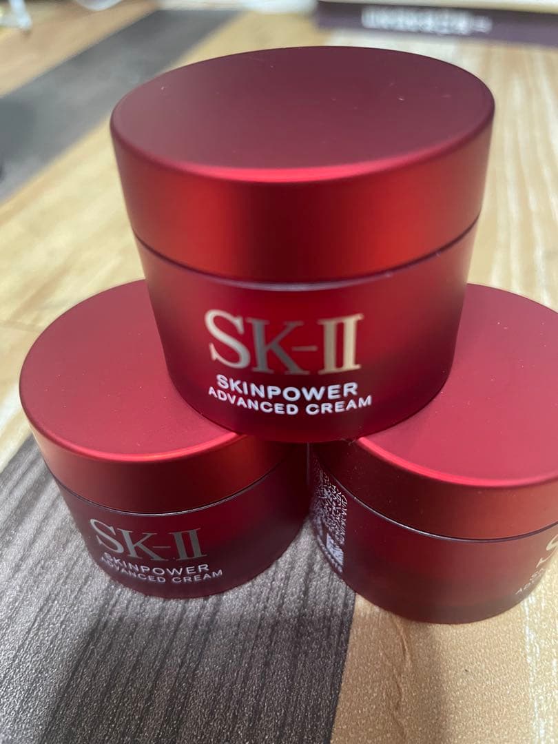 新発売　SK-II スキンパワー リニュー クリーム15gx3個