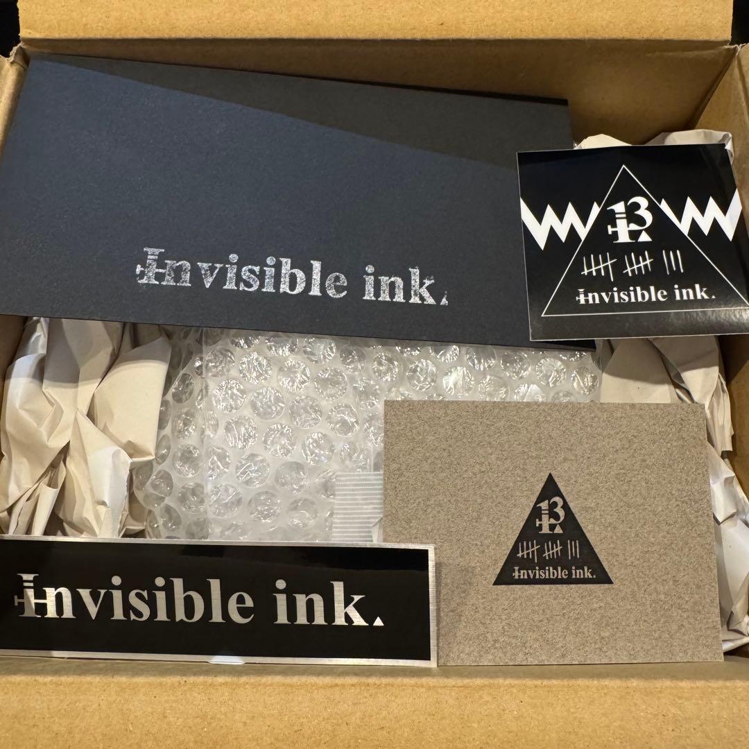 新品未使用 invisible ink 13th MDF\"F.MEX size3