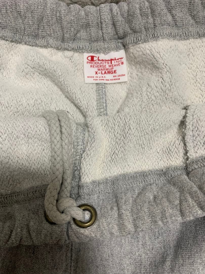 日本 サラ•リー 製 Champion リバースウィーブ パンツ USA製