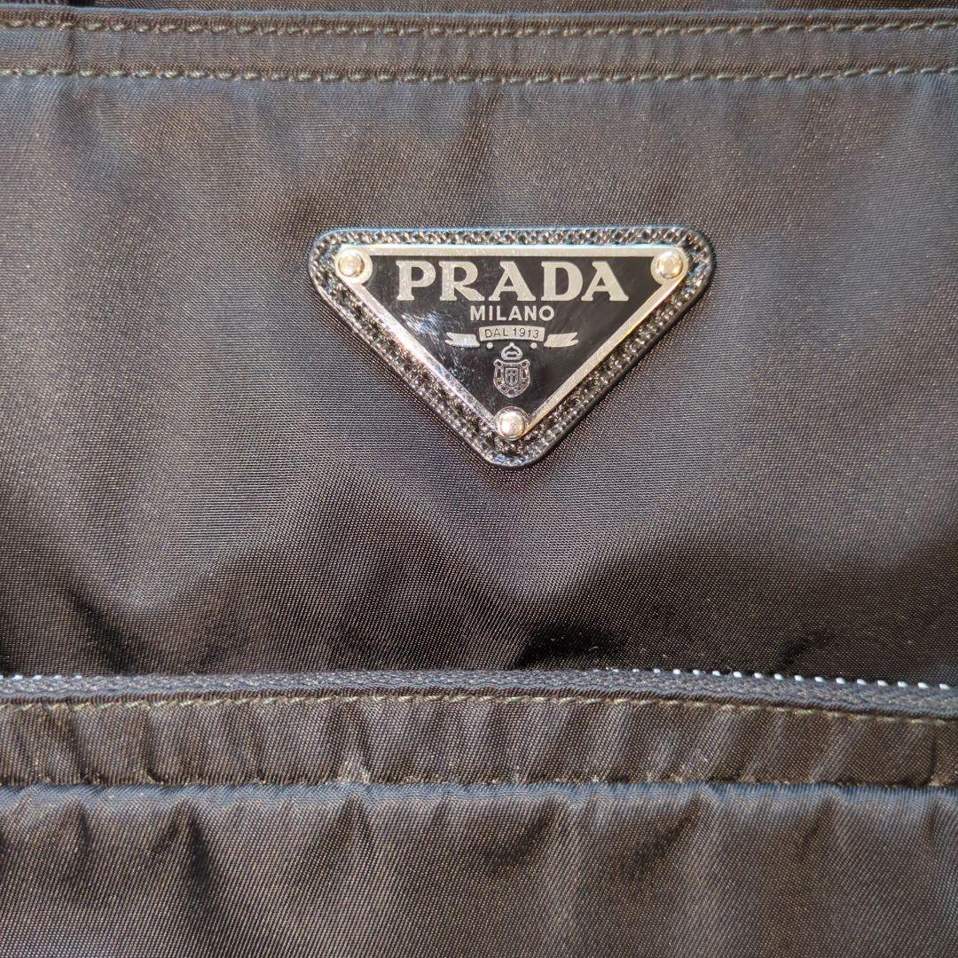 完品 美品◆PRADA　ベビーバッグ　マザー　2way ナイロン ショルダー