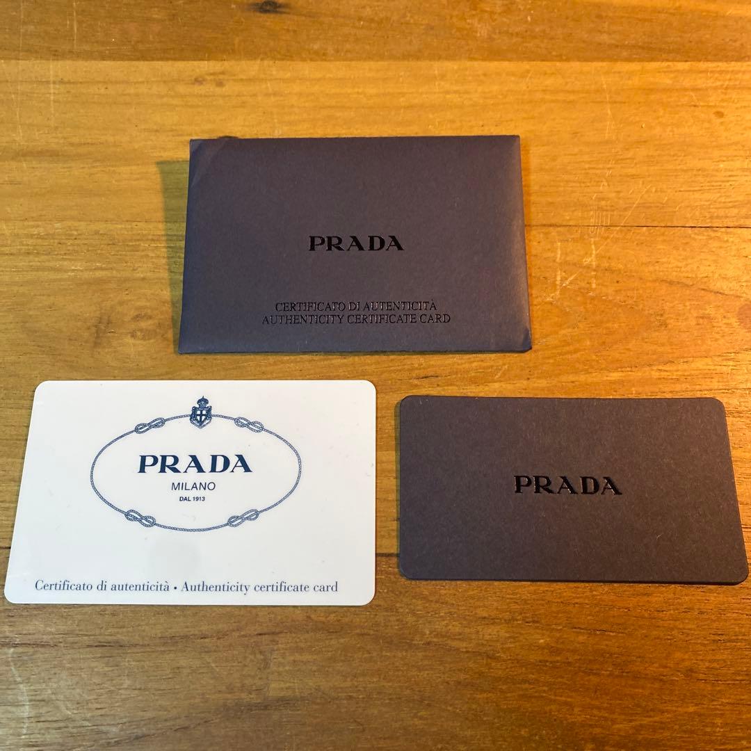 完品 美品◆PRADA　ベビーバッグ　マザー　2way ナイロン ショルダー