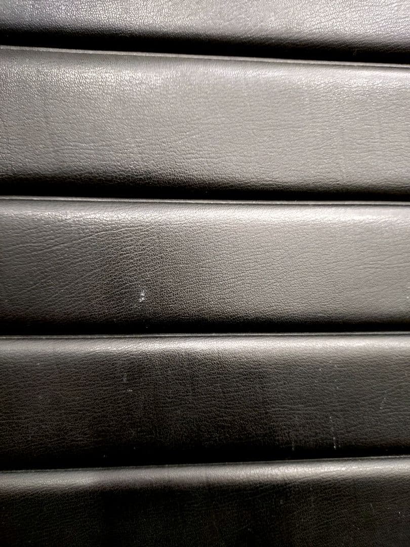 天童木工 ヘロンチェア ヴィンテージ品 ブラックレザー