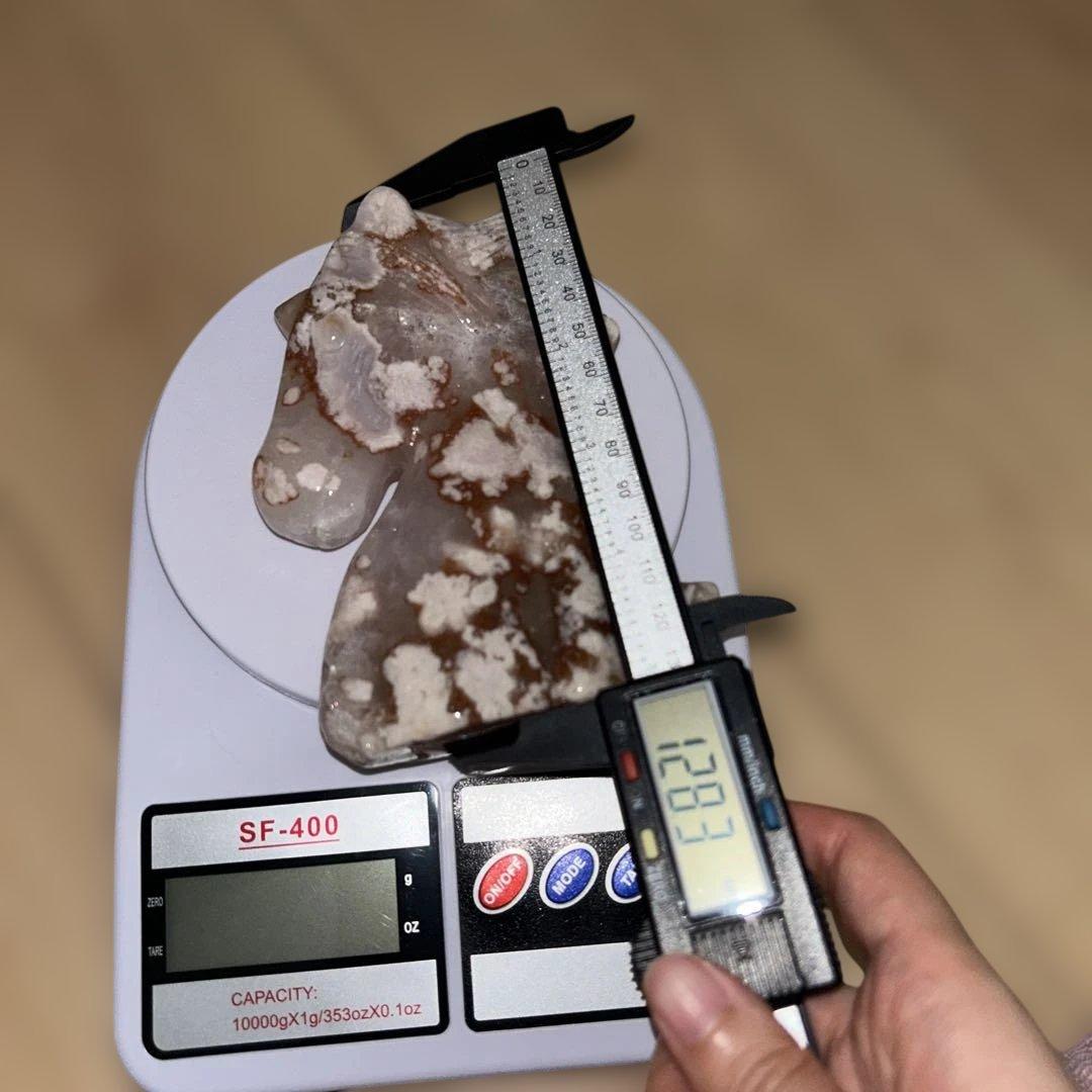 ピンクアメジスト 桜瑪瑙 ユニコーン 516g bigサイズ 天然石 結晶