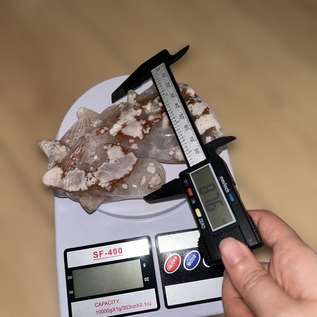 ピンクアメジスト 桜瑪瑙 ユニコーン 516g bigサイズ 天然石 結晶