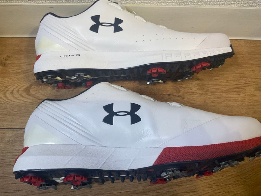 ゴルフシューズ UA HOVR Drive BOA EE(ホワイト) 29cm