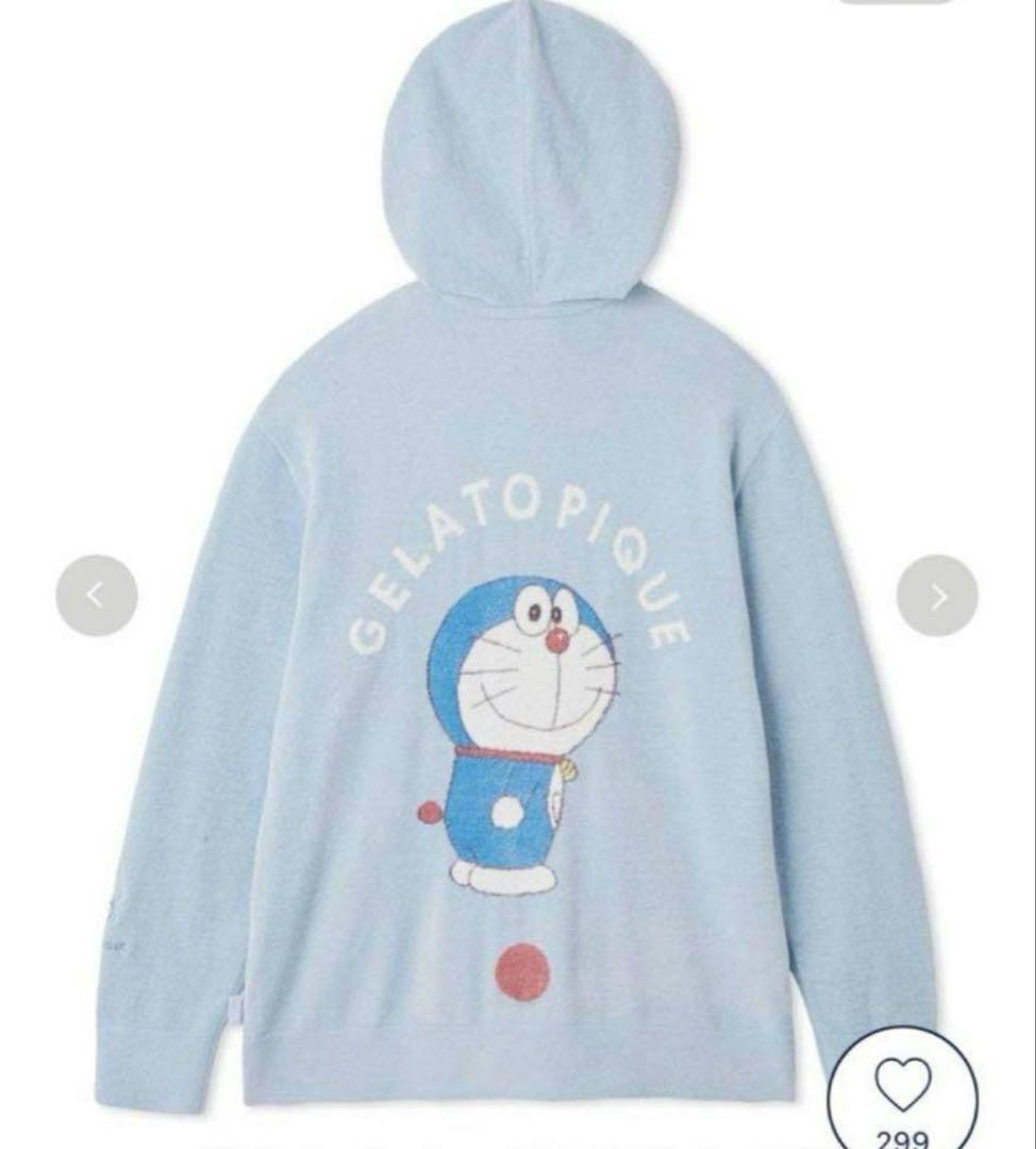GELATO PIQUE ドラえもん ルームウェア パーカー ジェラートピケ