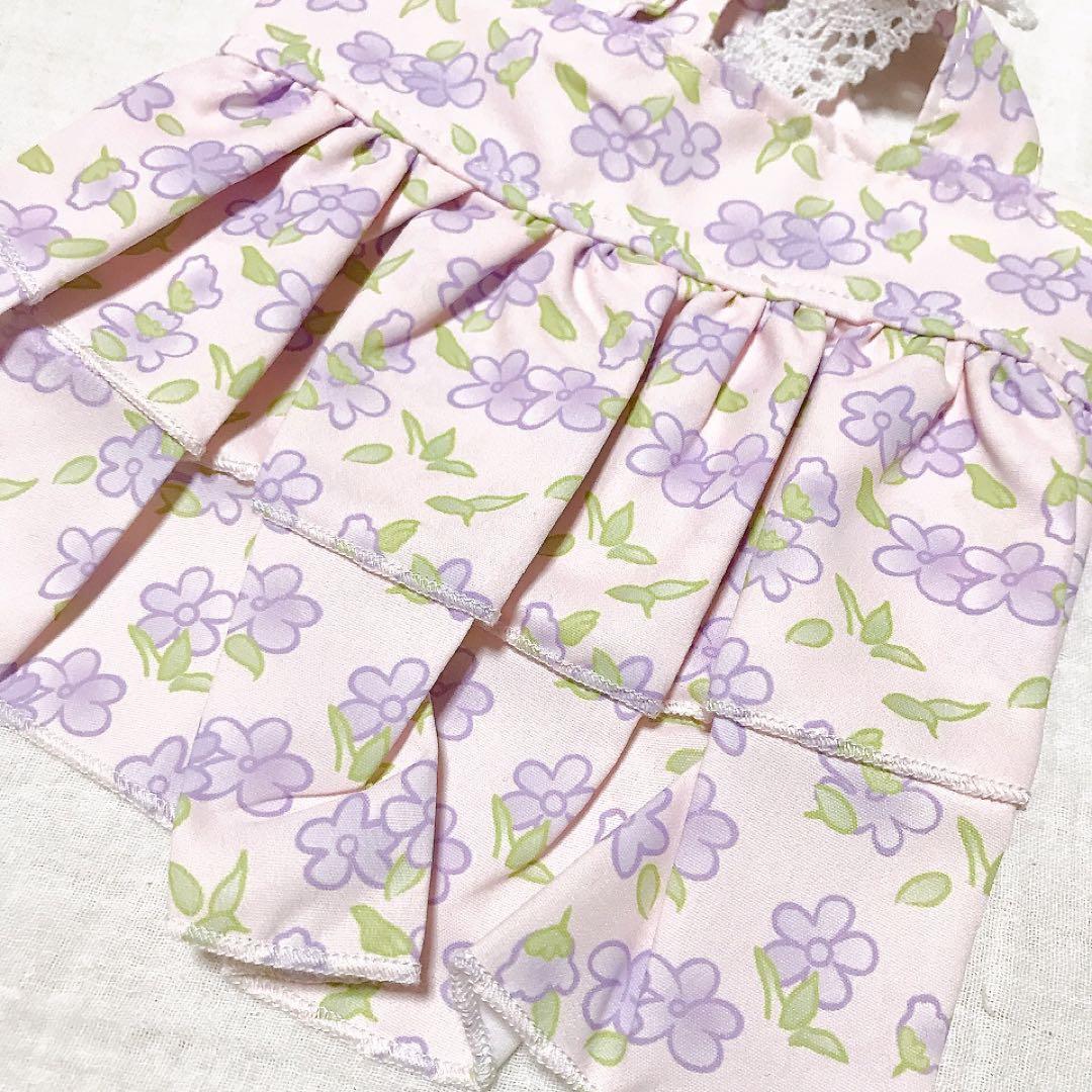 犬服 スカート ドレス 春夏 ペット服 ワンピース ウェア 花柄 Sサイズ