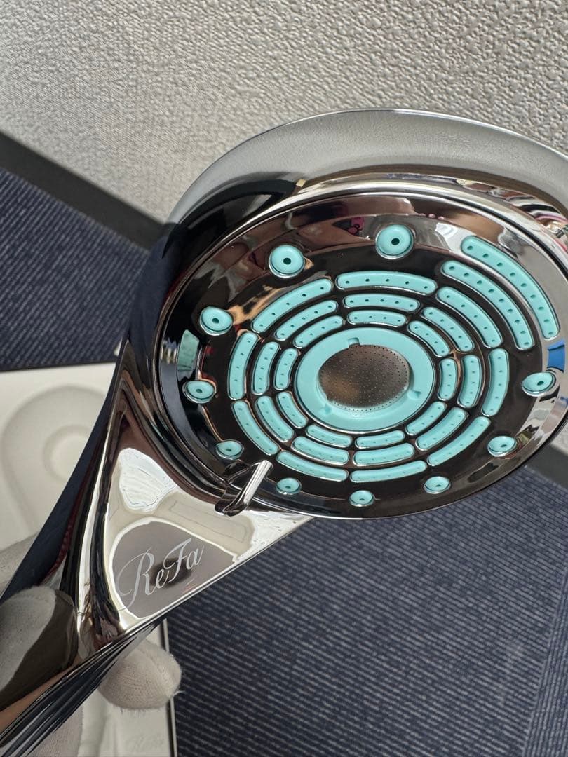 【新品未使用】ReFa シャワーヘッド シルバー　ファインバブルU