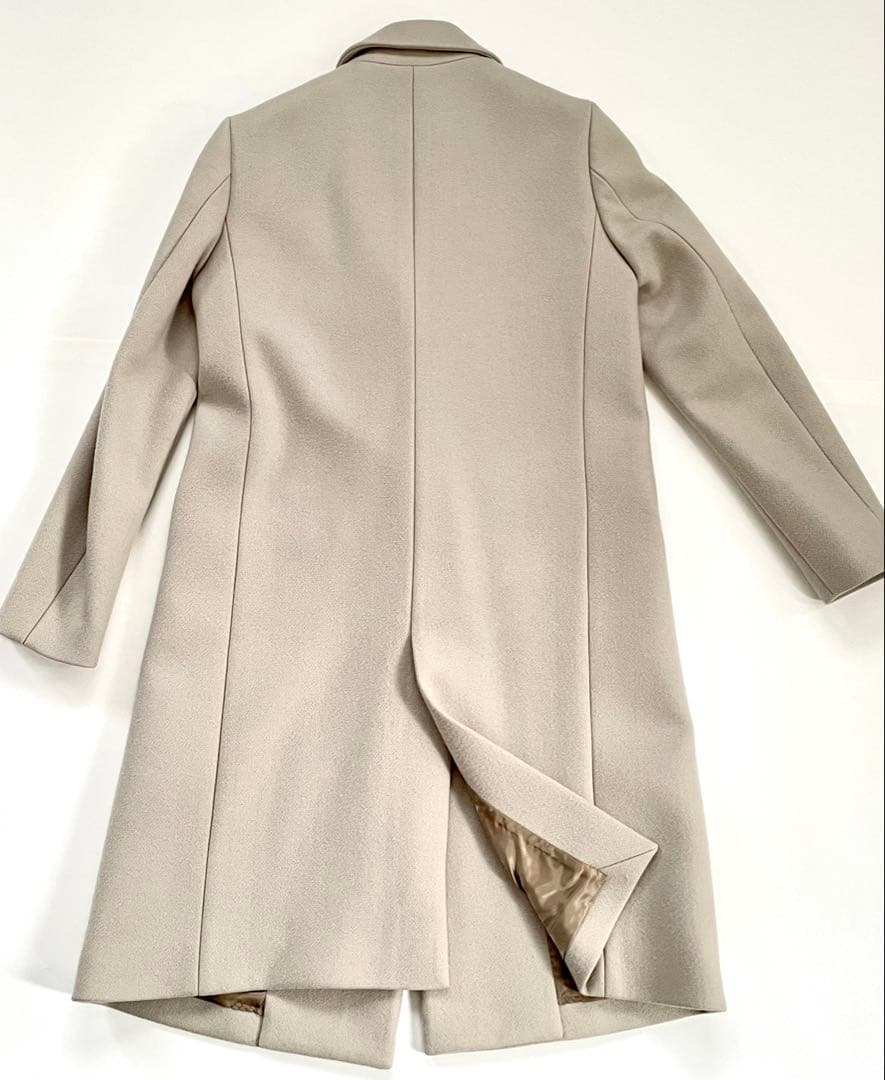 UNITED TOKYOコンフィメルトンチェスター ロングコート アイボリー　S