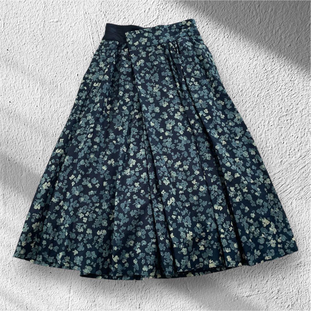 PAL'LAS PALACE パラスパレス　小花柄　日本製　後ろゴム　サイズ0