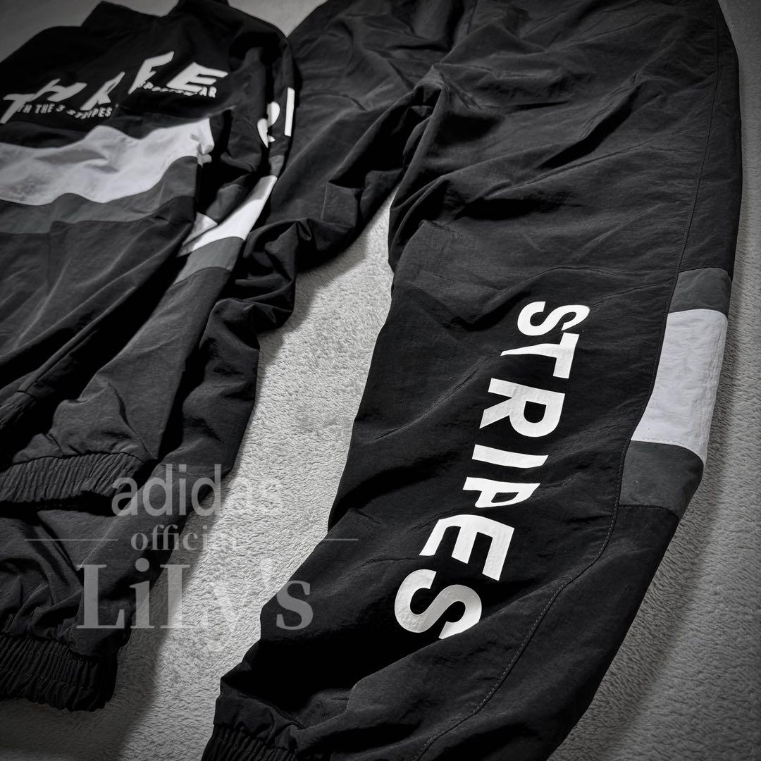 【Mサイズ】adidas上下セットアップ　ウーブン　25新作　定価18,040円