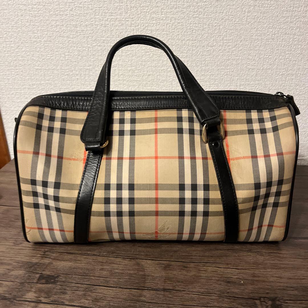 BURBERRY ボストンバッグ