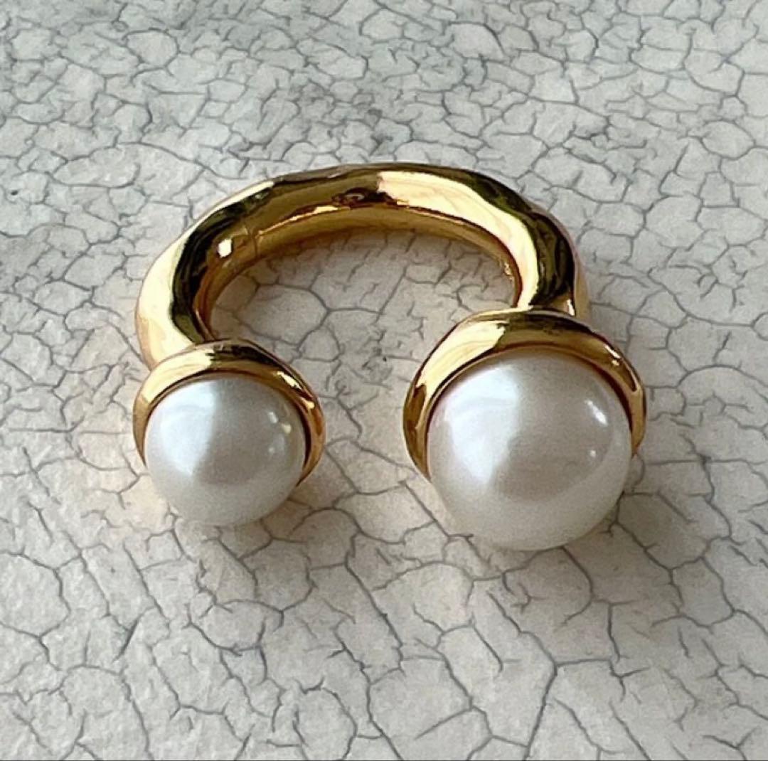 chieko+ パールコンビネーションリング 13号