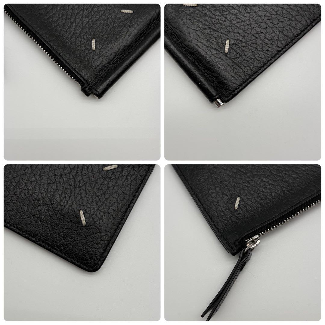 マルジェラ マネークリップ カーフスキン ブラック