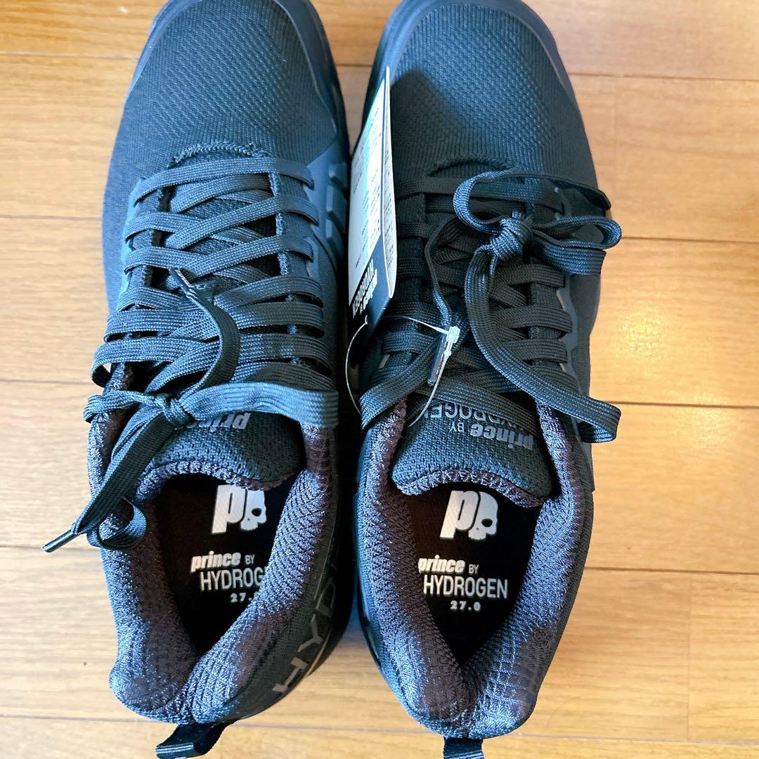 【新品未使用】Prince HYDROGEN テニスシューズ スカルプリント