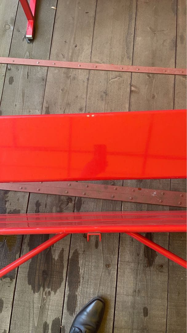 Coca-Cola ベンチ3台