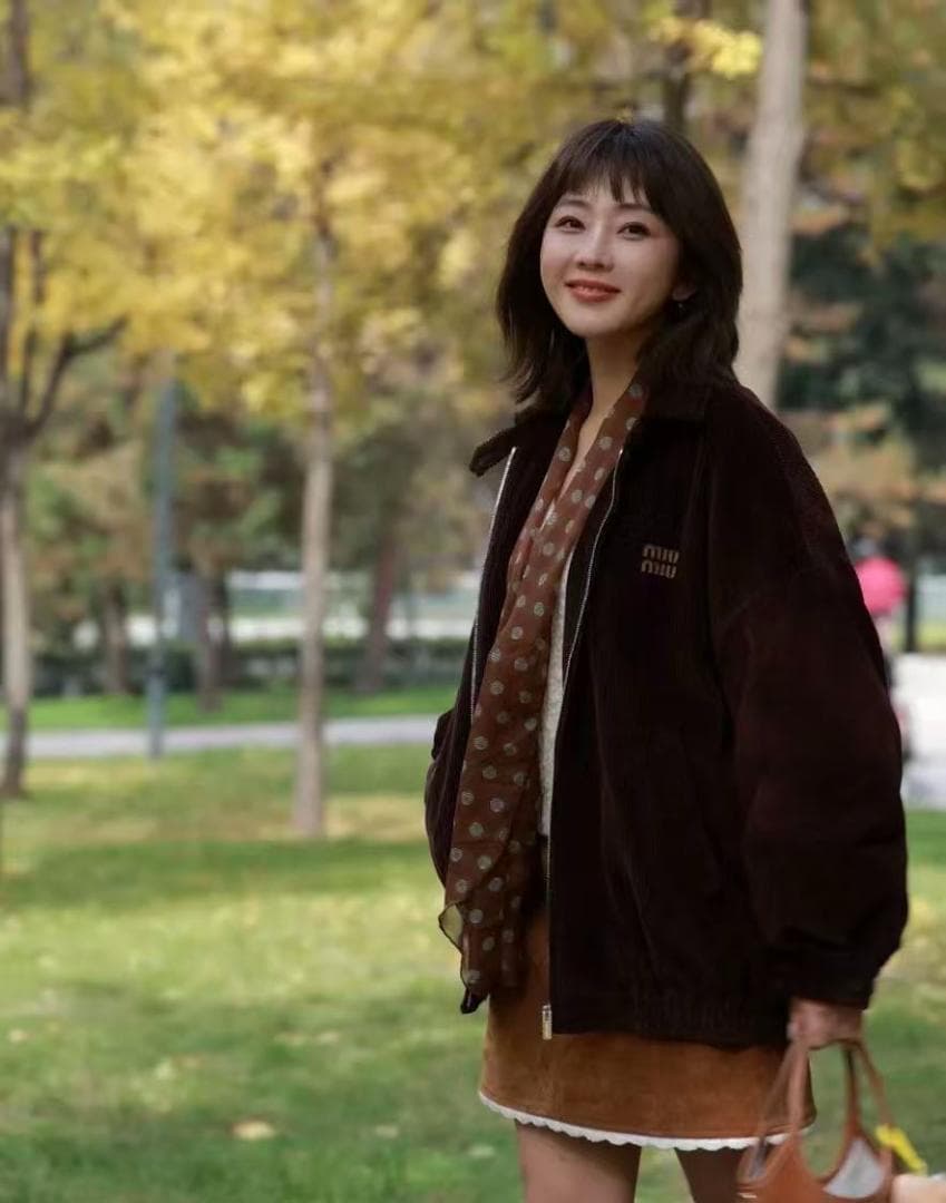 miu miu ダークブラウン コーデュロイ ジャケット 42