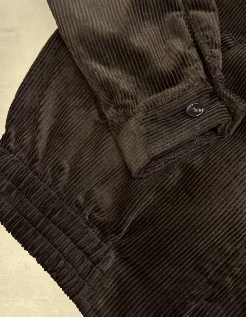 miu miu ダークブラウン コーデュロイ ジャケット 42