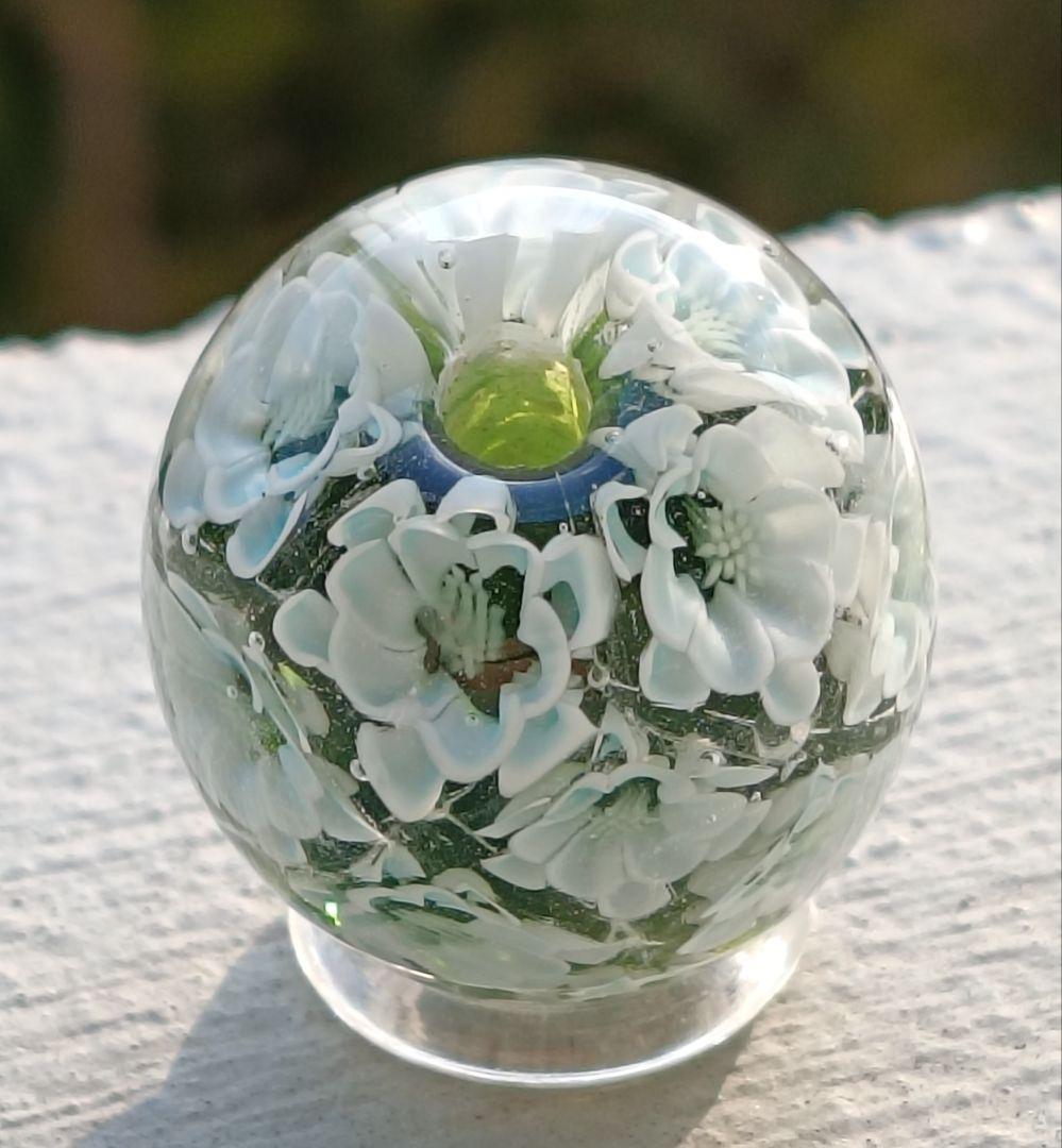 とんぼ玉　降矢氏作