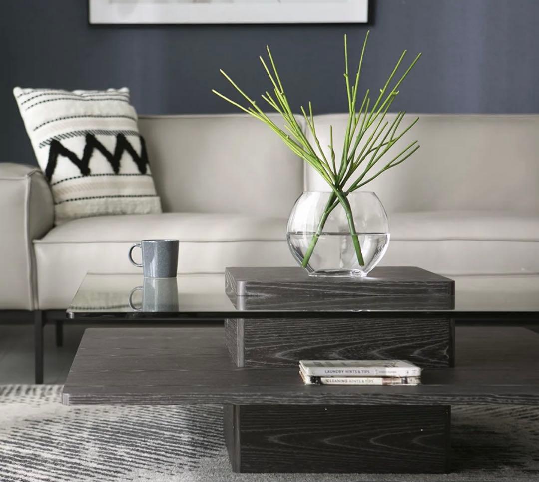 ARMONIA(アルモニア)ガラスセンターテーブル