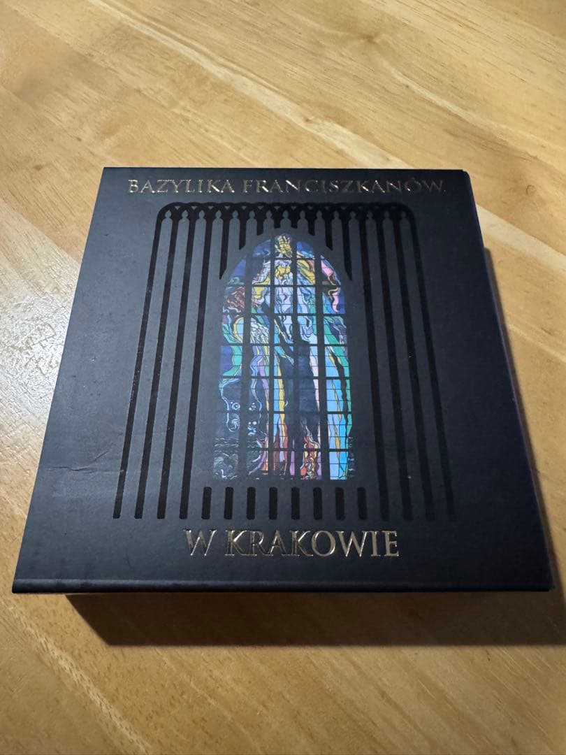 【Qちゃん】聖フランシス教会　ステンドグラスデザインの銀貨