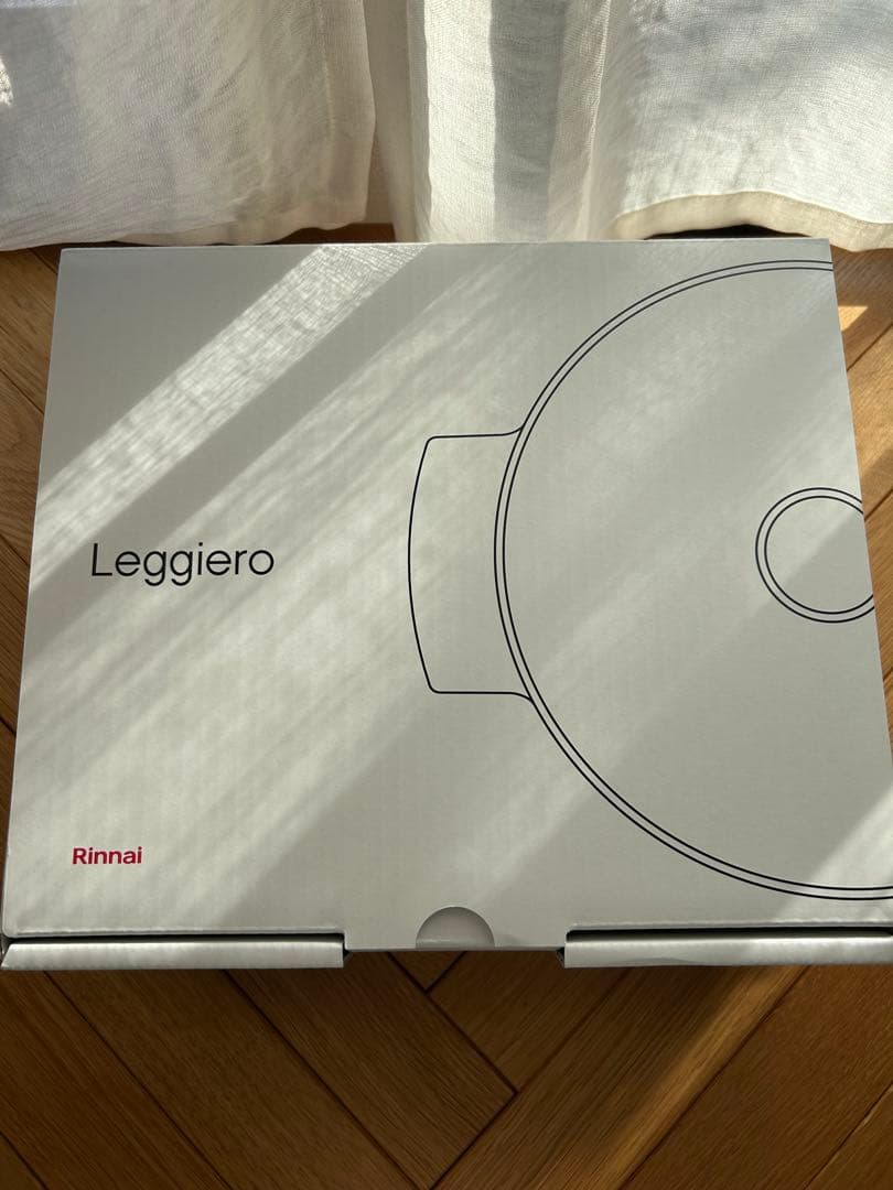 新品未使用★ Rinnai レジェロ　RBO-MN22A (WH) 22センチ