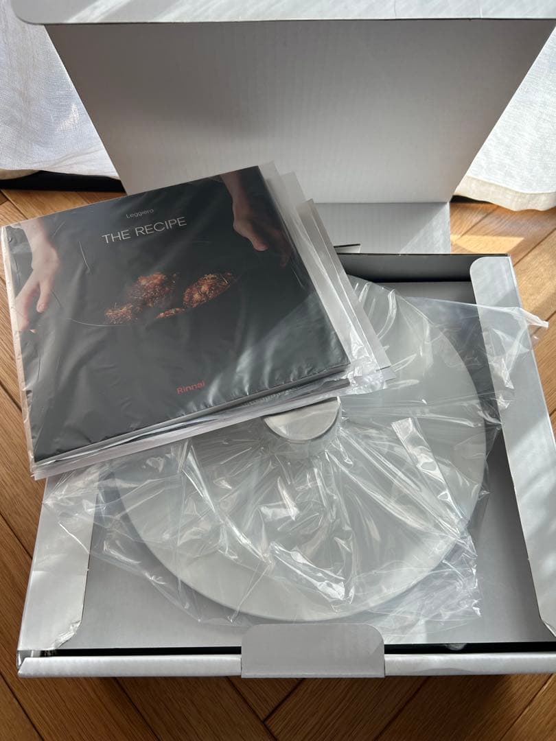 新品未使用★ Rinnai レジェロ　RBO-MN22A (WH) 22センチ