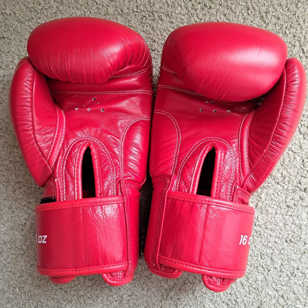 K-1 ボクシンググローブ 16oz レッド