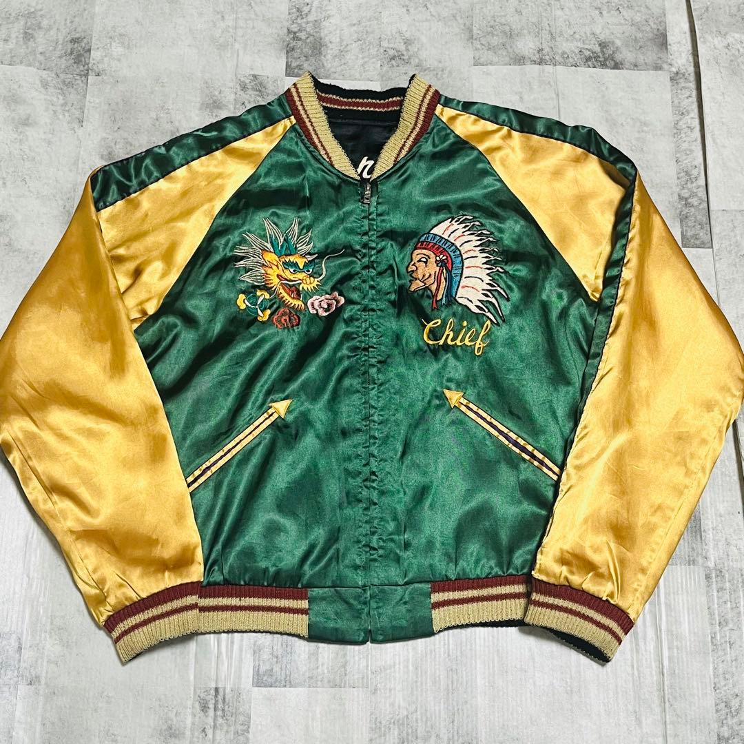 テーラー東洋　リバーシブルスカジャン　舞妓×CHIEF 虎　スーベニアジャケット