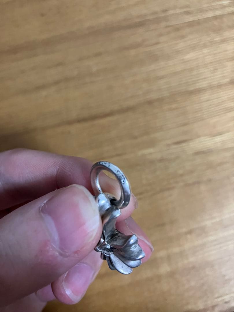 ポ*ョ様 【1/12まで値下げ中】クロムハーツ ベビーファット クロスチャーム