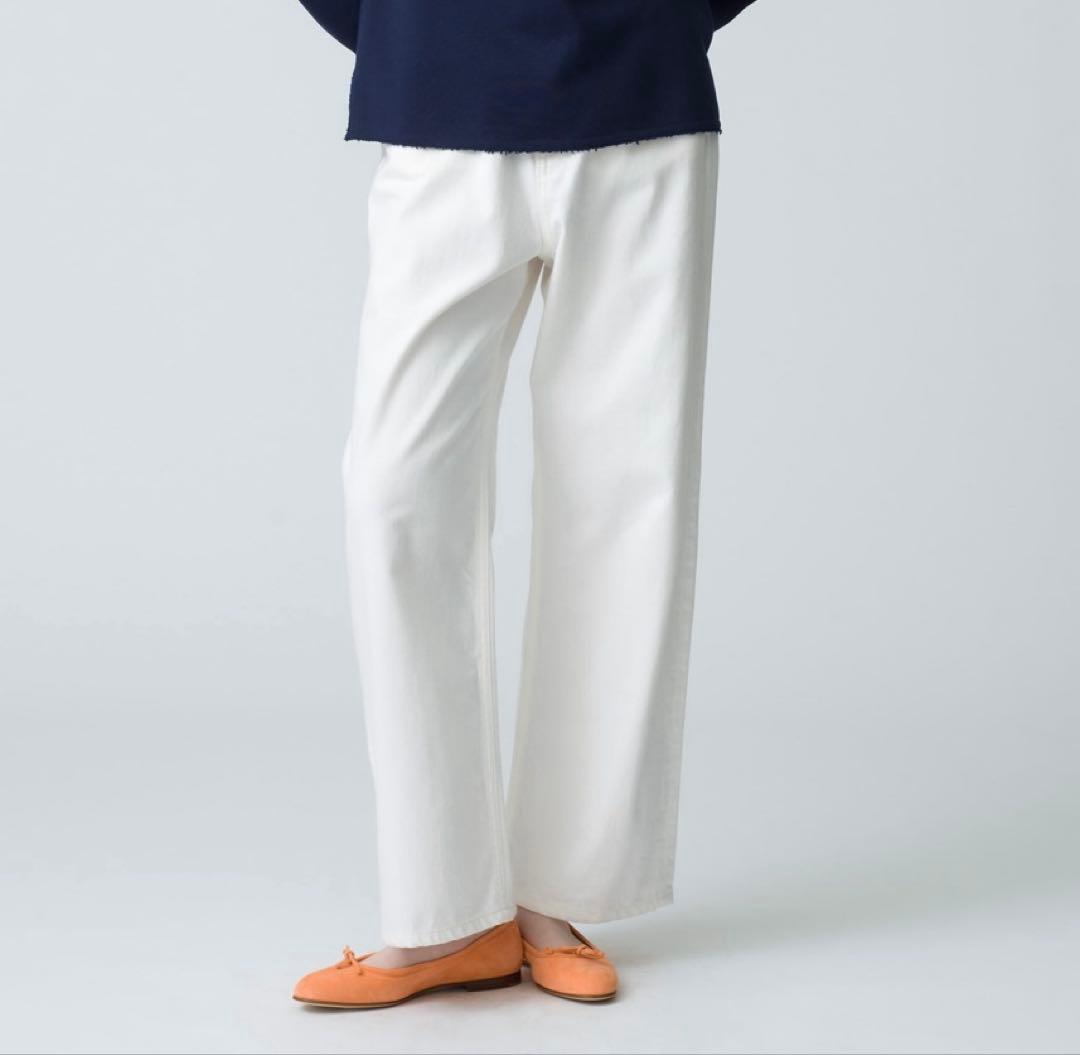 moco❤︎ロンハーマン❤︎コットンホワイトデニム❤︎23