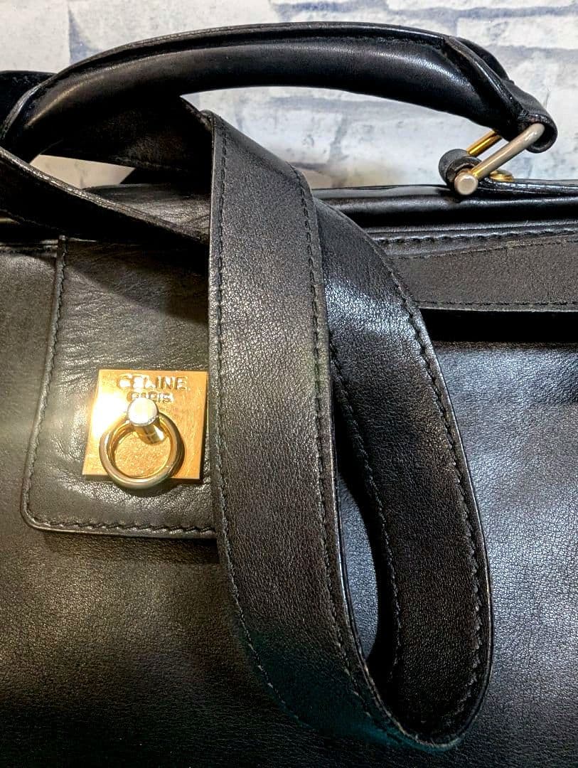 ♥美品♥セリーヌ ドクターズバッグ トート ショルダー OLDCELINE