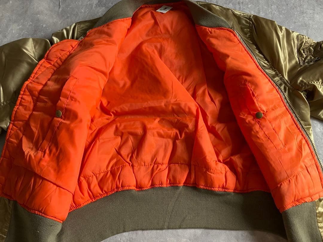 未使用 タグ付 90's MA-1 フライトジャケット USA製 アメリカ製