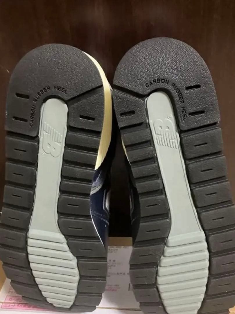 未使用品ニューバランス M996NCB USA製 ネイビー レザー 23.5cm