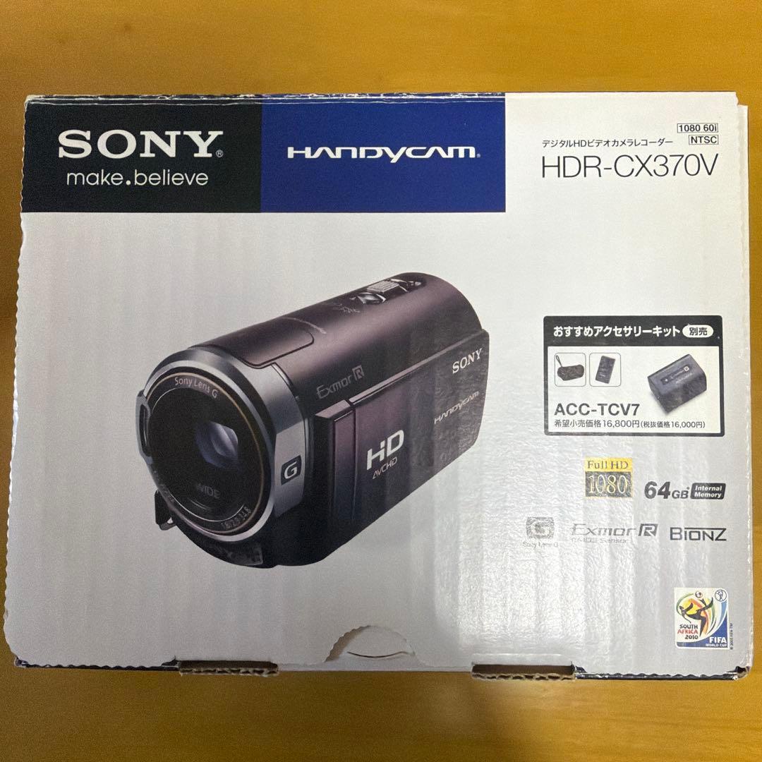 ビデオカメラ SONY HDR-CX370V Handycam