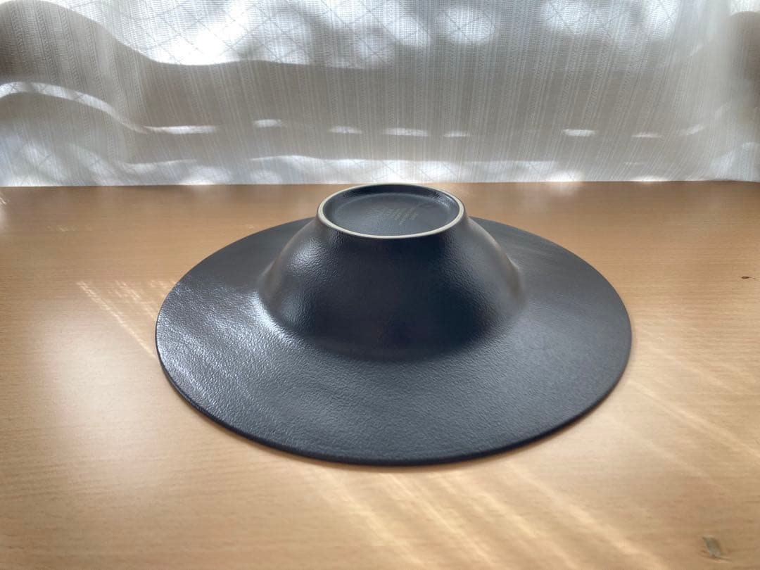 お得|ネオフュージョン ワイドリムクーププレート 28.5cm 黒　5枚