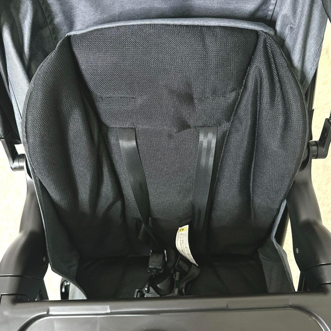 極美品 KATOJI カトージ 二人乗り 二人でゴーDX　レインカバー付　デニム