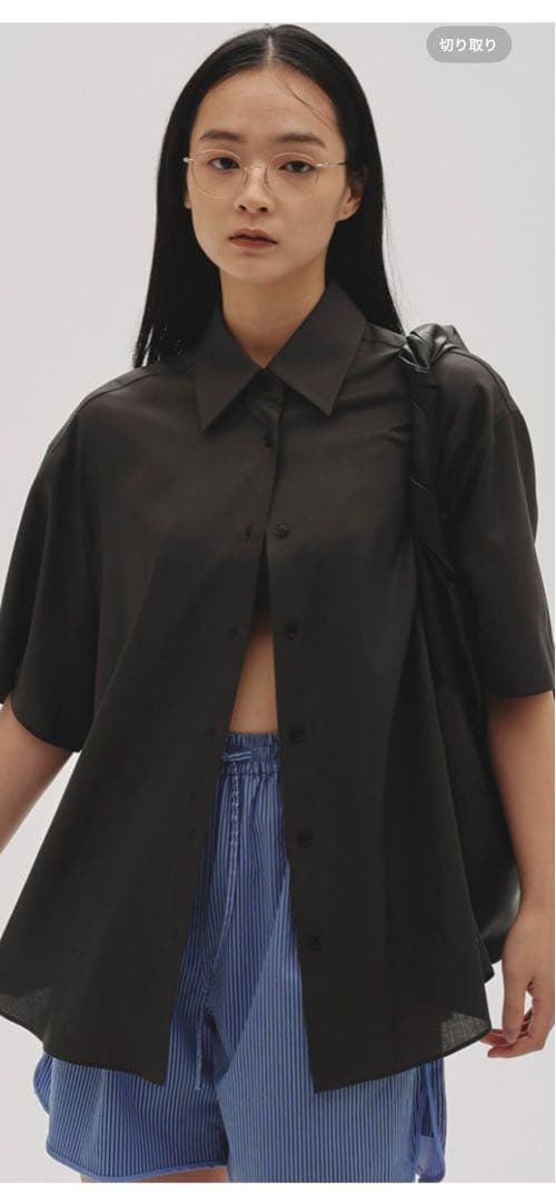 お値下げ‼️TODAYFUL Silk100% Halfsleeve Shirts