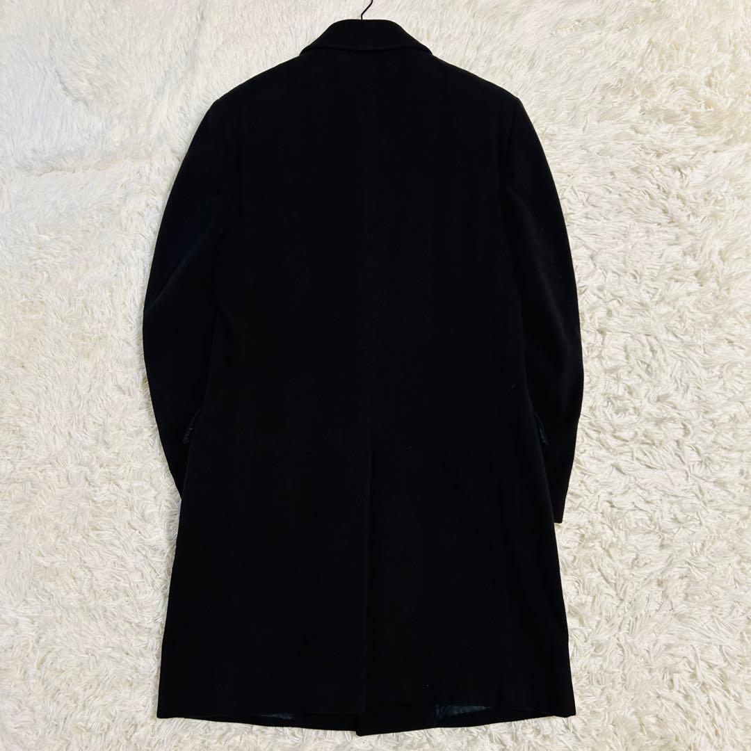 FENDI フェンディ ロングコート ウール100% ブラック