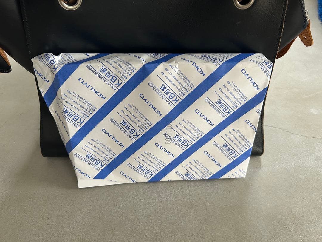 コムデギャルソン　ブラックレザー　ドクターバック　黒　本革