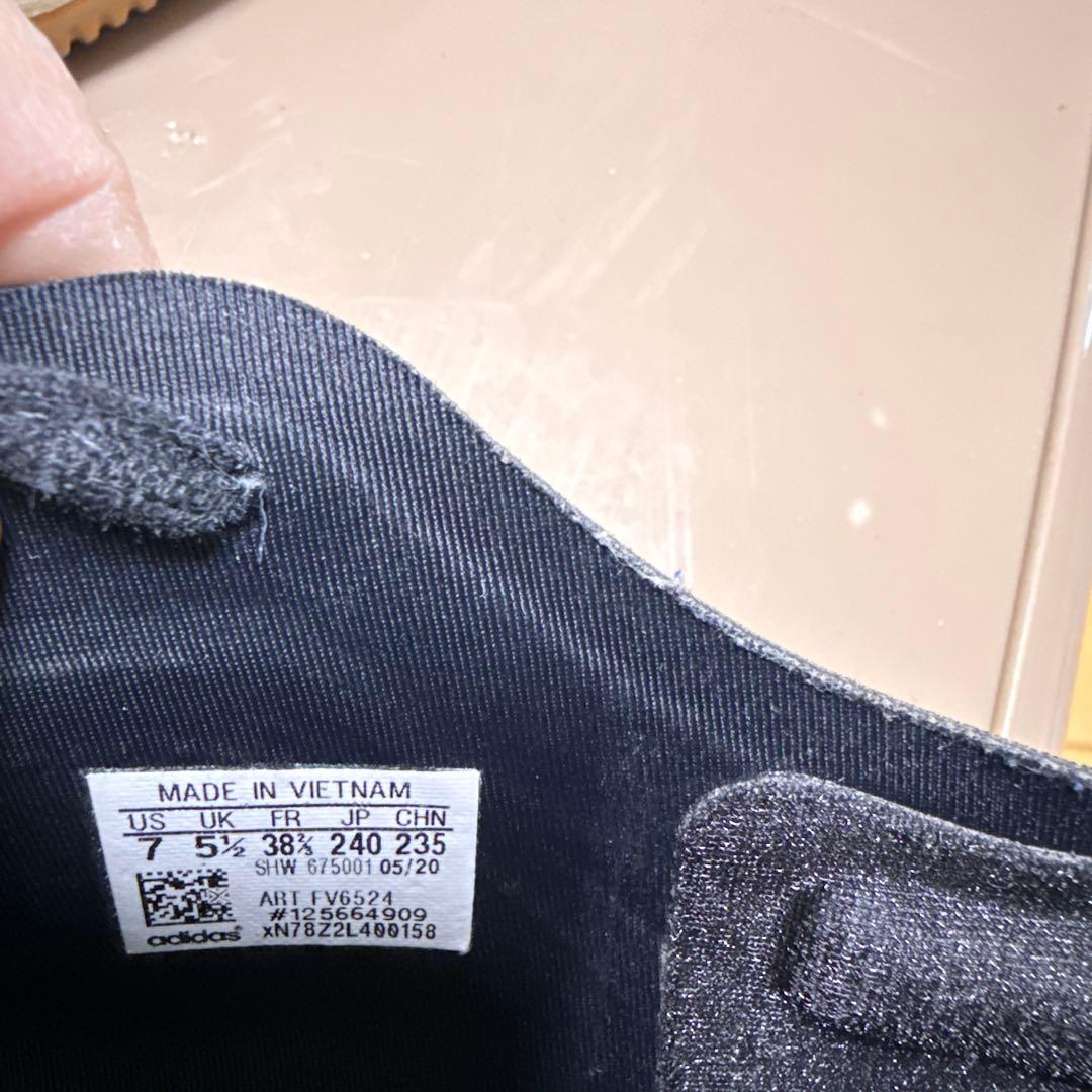 adidas アディダス　ステラマッカートニーコラボ シューズサイズ24cm 黒