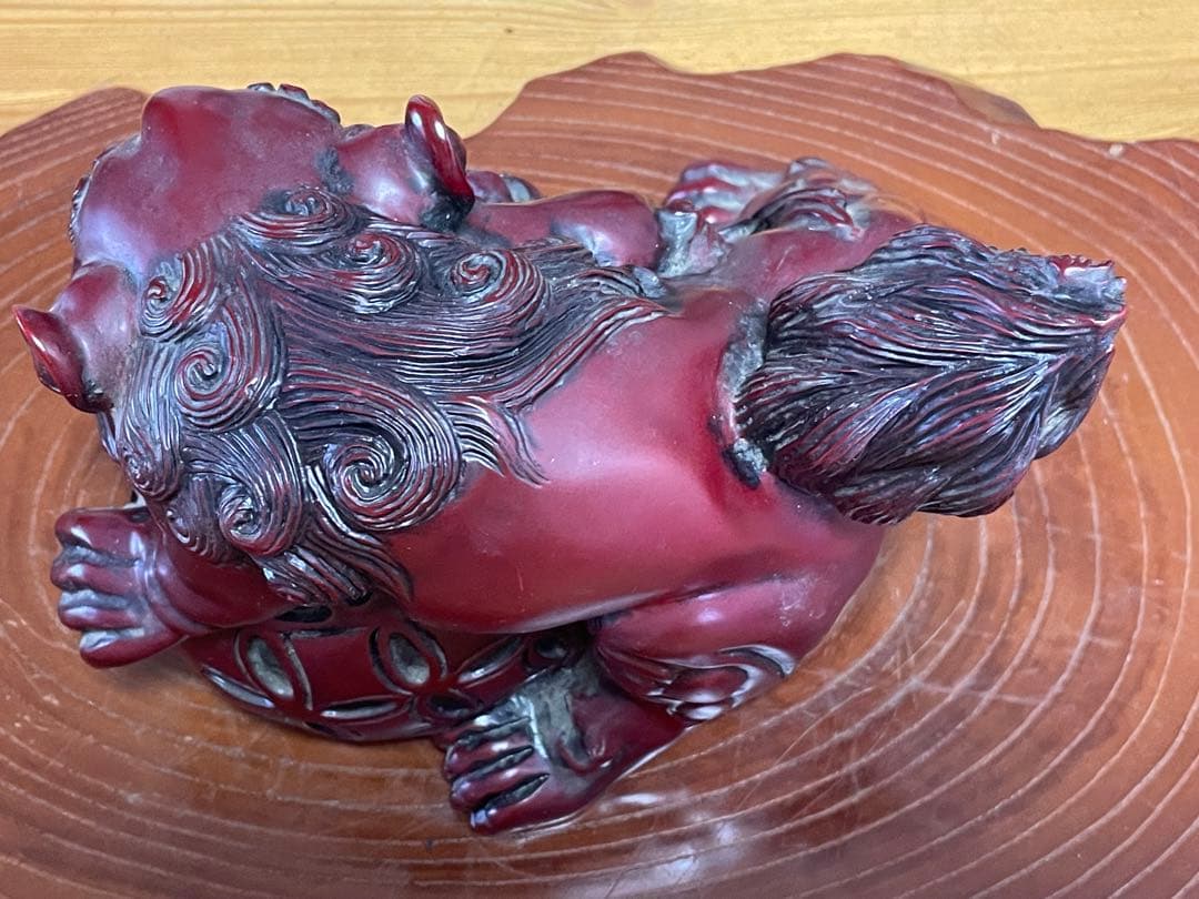 琉球シーサー魔除け 縁起物 寿山石 じゅうざんせき