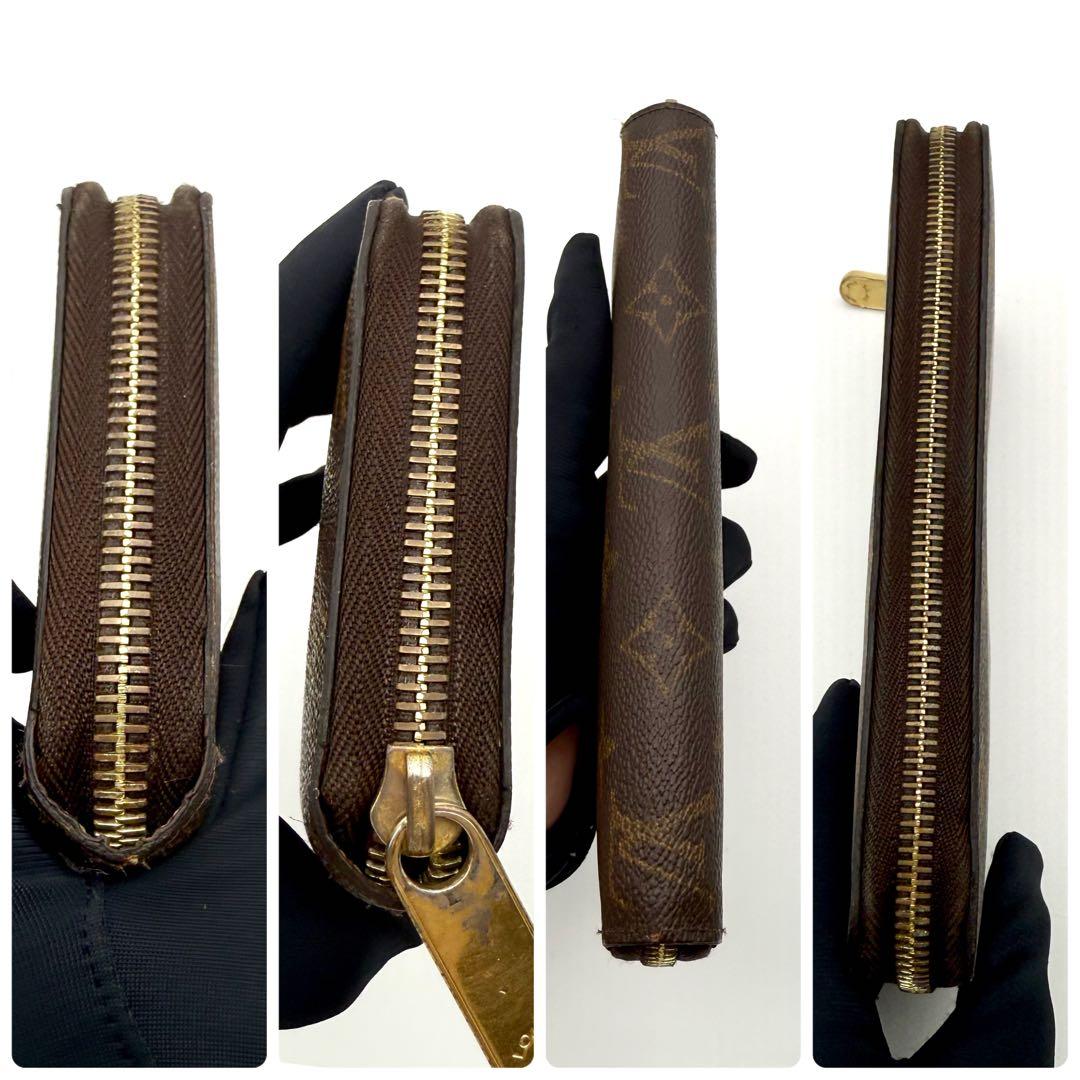 極美品　ルイヴィトン　長財布　ジッピーウォレット　モノグラム