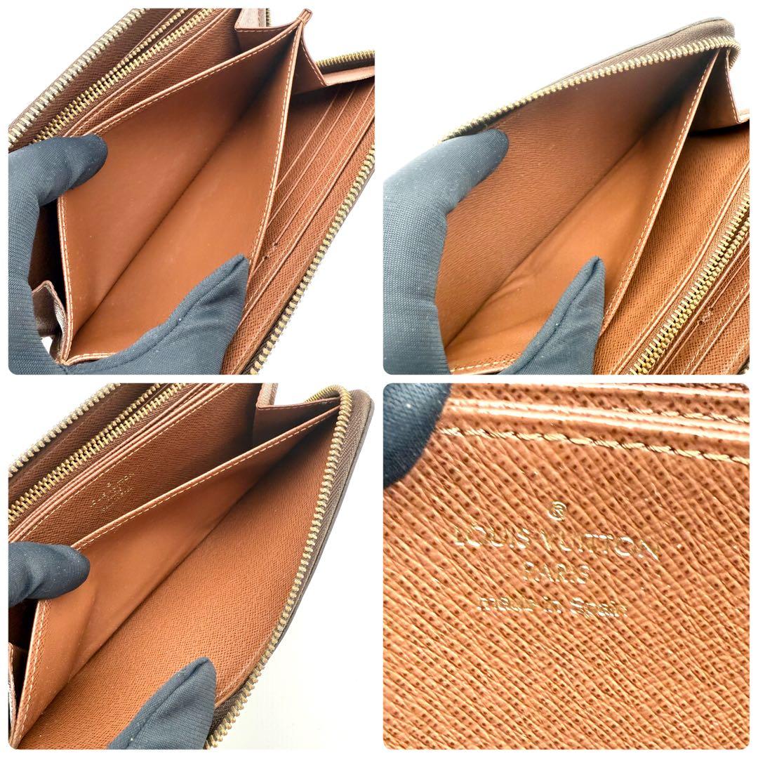 極美品　ルイヴィトン　長財布　ジッピーウォレット　モノグラム