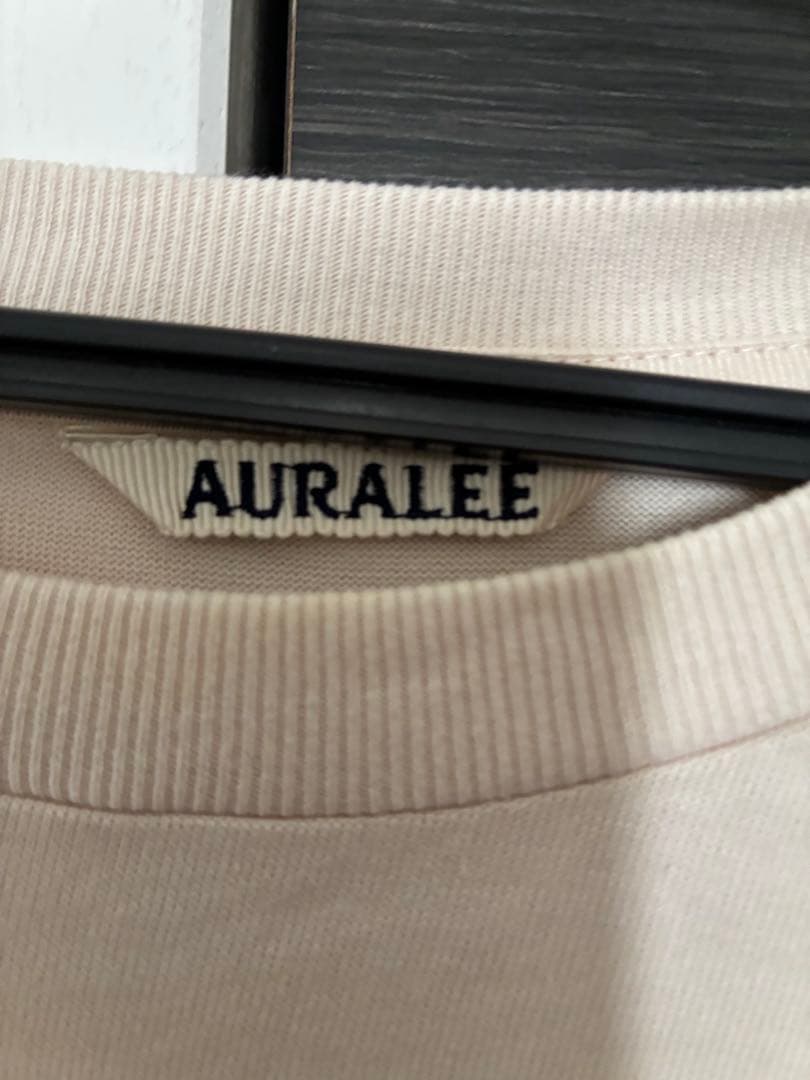 【AURALEE】 LUSTER PLAITING L/S TEE サイズ3