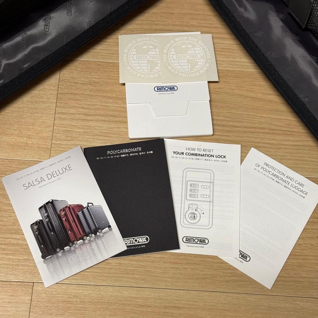 超希少！リモワ　サルサデラックス　旗艦店限定　ルビーピンク　84L 4輪