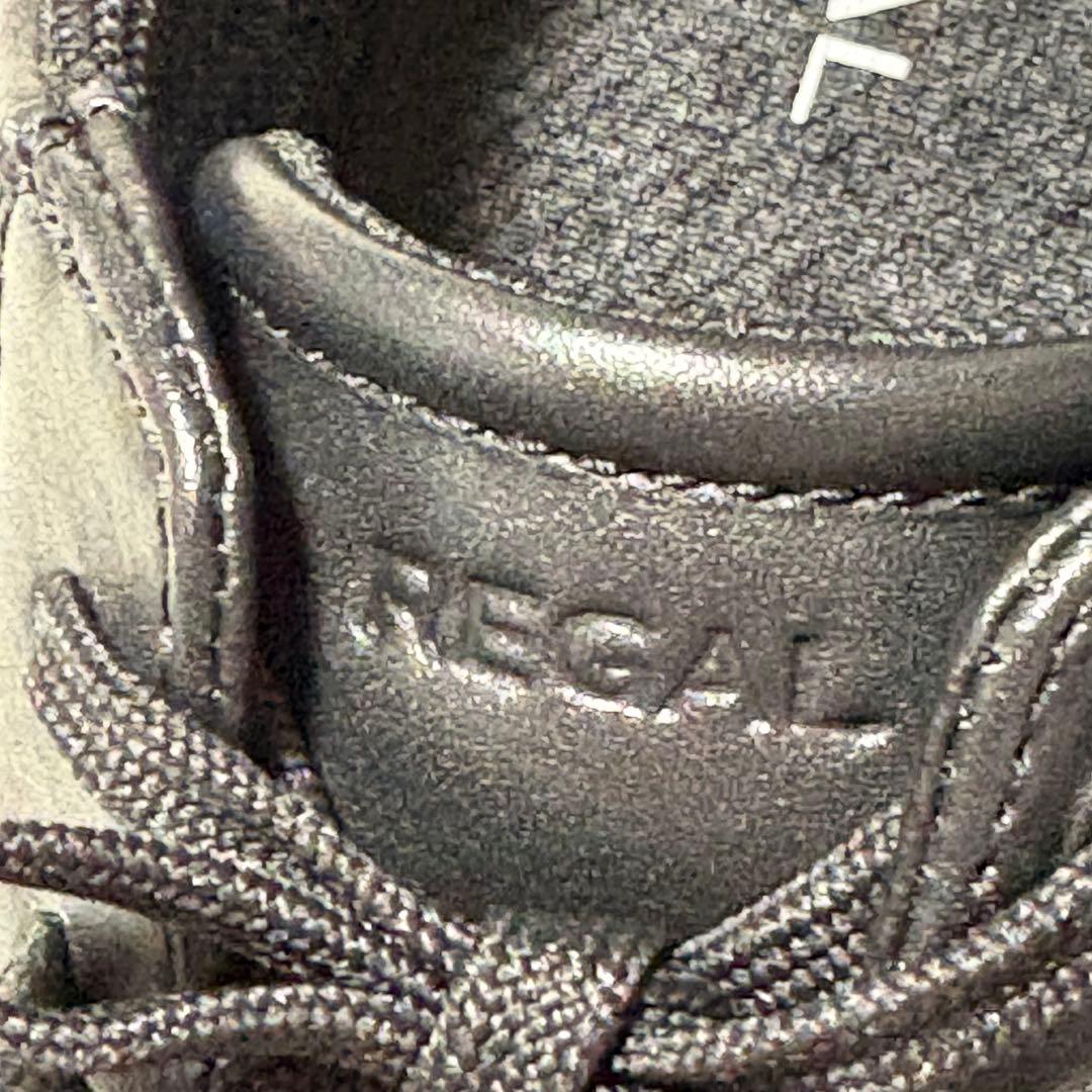 極美品☆リーガル／REGAL☆レザースニーカー ゴアテックス ブラック 男女兼用