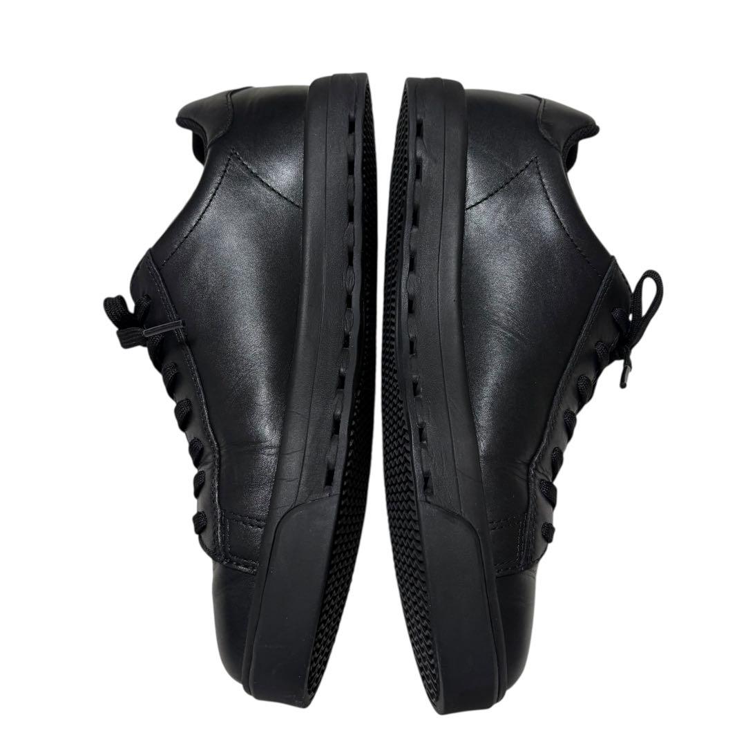 極美品☆リーガル／REGAL☆レザースニーカー ゴアテックス ブラック 男女兼用