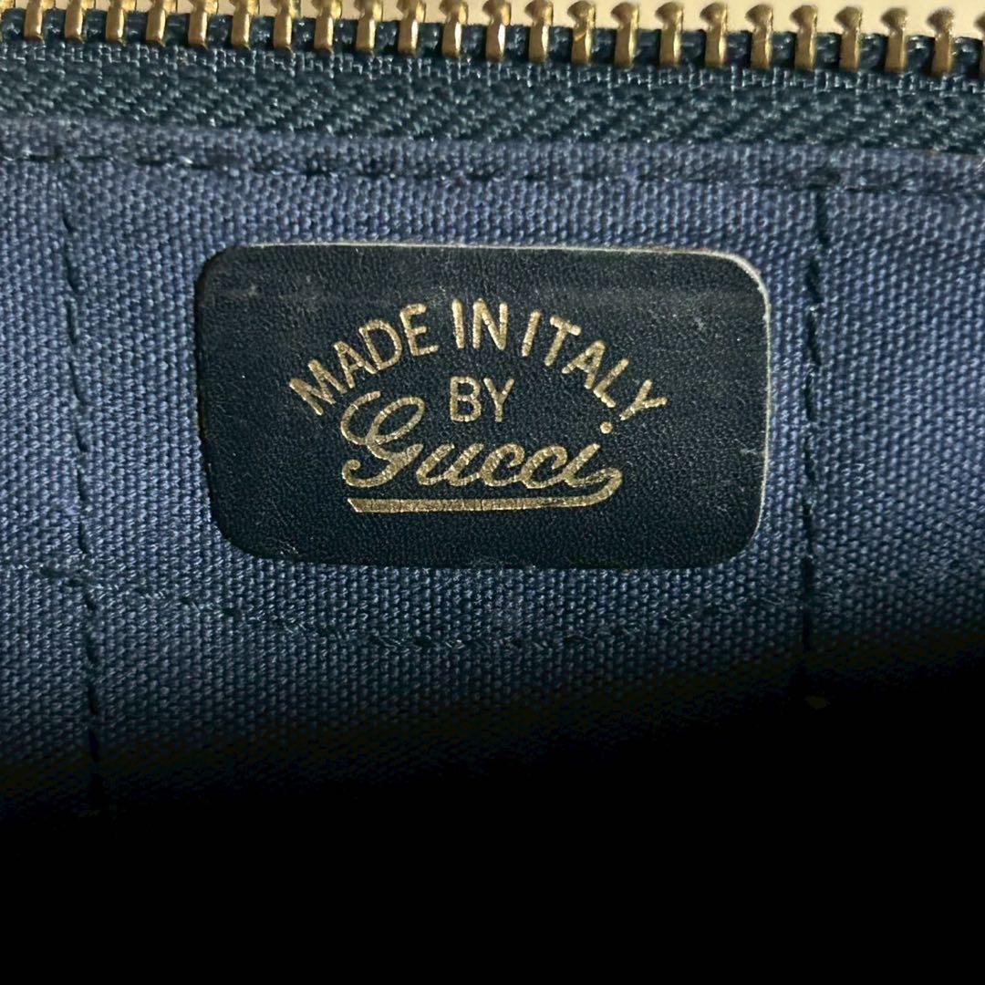 【最終値下げ】オールドグッチ シェリーライン GG柄 ボストン ハンドバッグ