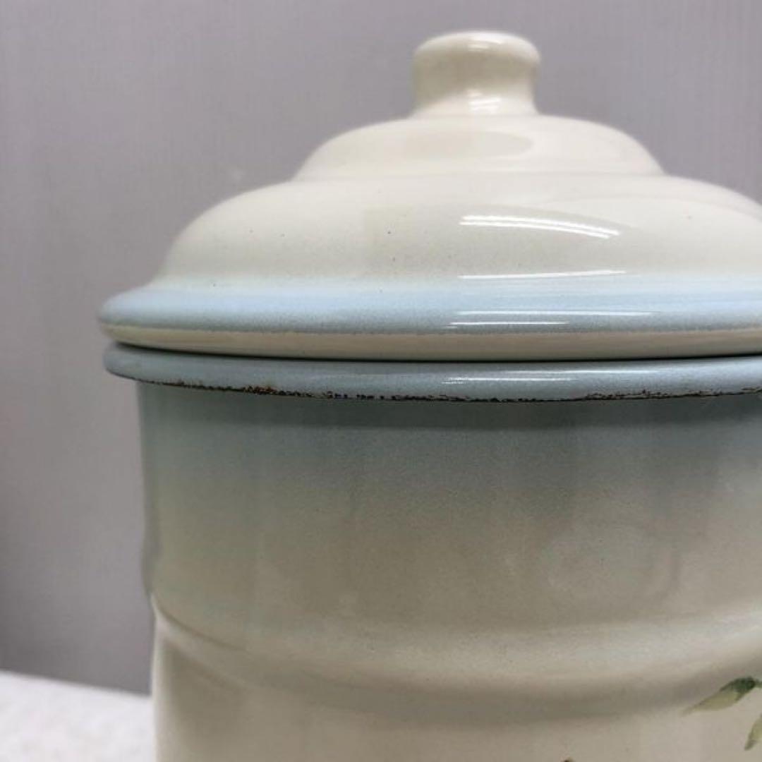 imane イマン クラリス ホーロー キャニスター ビードストッカー　6点